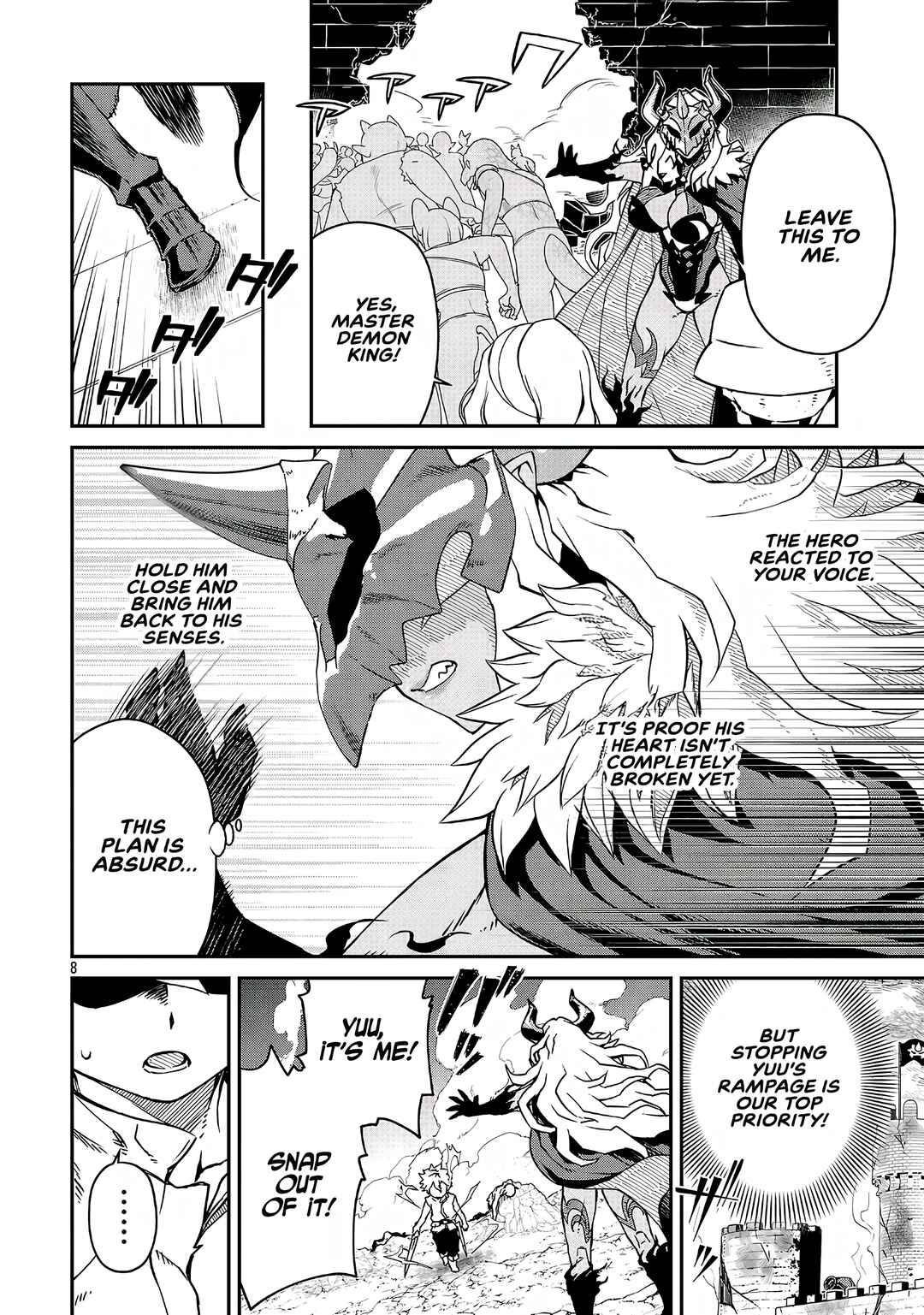 Page 8 Chapter 19.1 Onnamaou-sama wa Yuusha-kun o Taosenai.