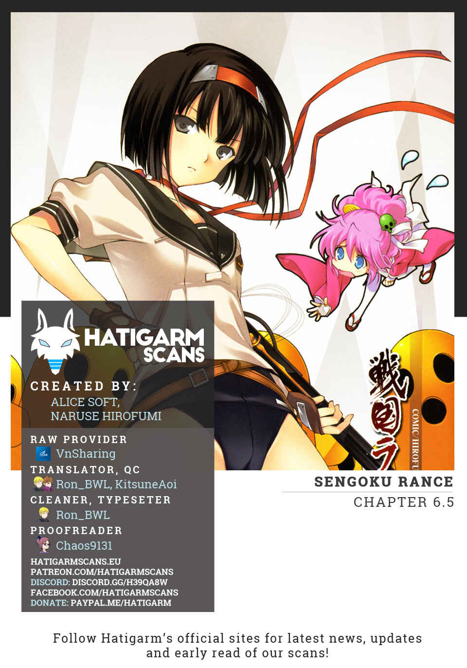 Page 1 Chapter 6.5 Sengoku Rance
