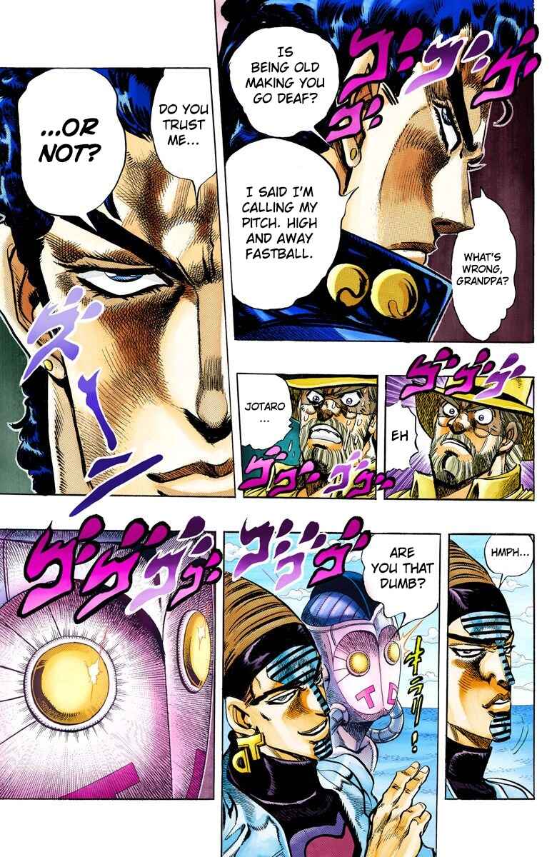 Page 9 Chapter 123 JoJos Bizarre Adventure, Part 3: Stardust Crusaders (Official Colored)