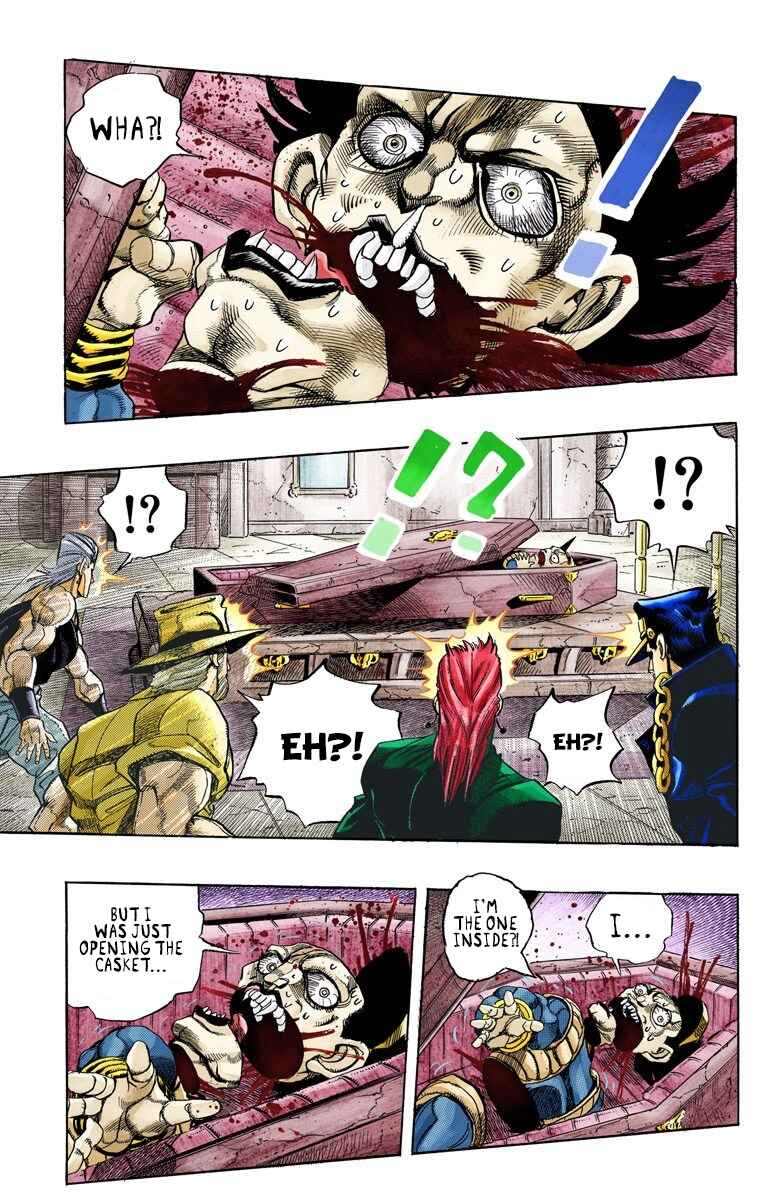 Page 17 Chapter 136 JoJos Bizarre Adventure, Part 3: Stardust Crusaders (Official Colored)