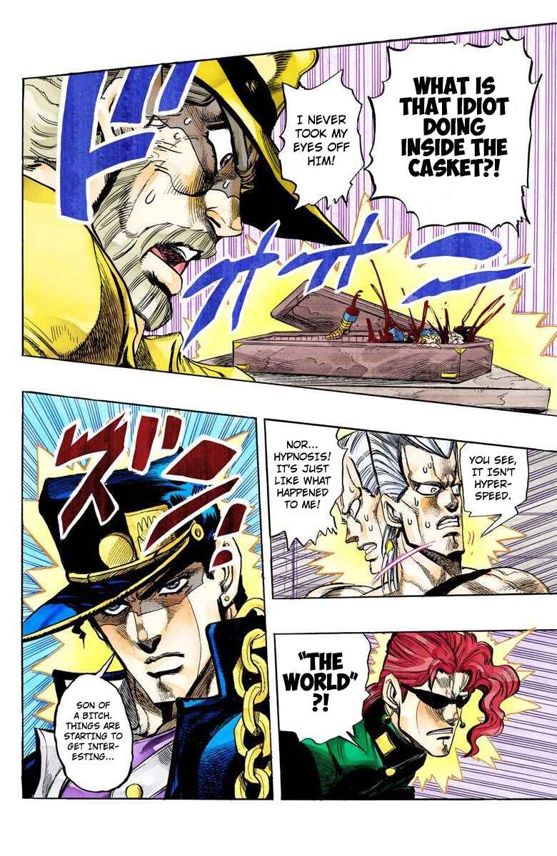 Page 18 Chapter 136 JoJos Bizarre Adventure, Part 3: Stardust Crusaders (Official Colored)