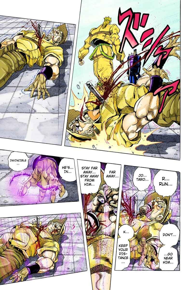 Page 4 Chapter 143 JoJos Bizarre Adventure, Part 3: Stardust Crusaders (Official Colored)