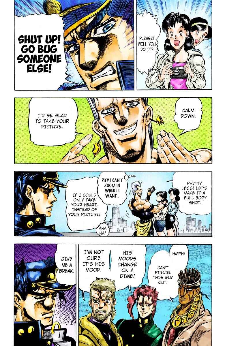 Page 11 Chapter 14 JoJos Bizarre Adventure, Part 3: Stardust Crusaders (Official Colored)