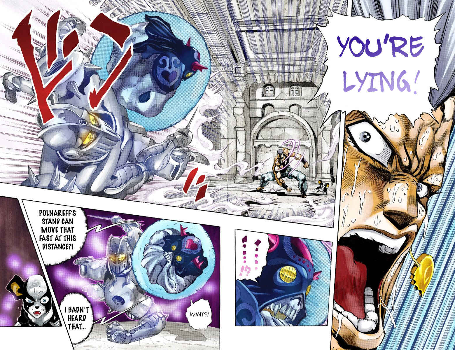 Page 10 Chapter 127 JoJos Bizarre Adventure, Part 3: Stardust Crusaders (Official Colored)