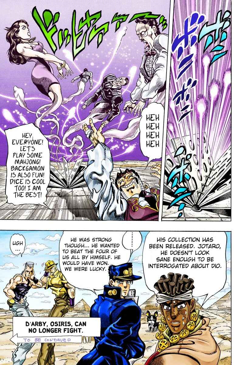 Page 19 Chapter 103 JoJos Bizarre Adventure, Part 3: Stardust Crusaders (Official Colored)