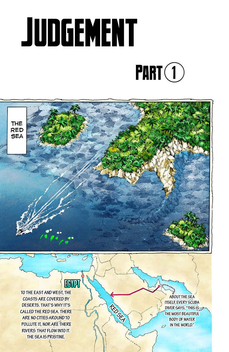 Page 1 Chapter 61 JoJos Bizarre Adventure, Part 3: Stardust Crusaders (Official Colored)