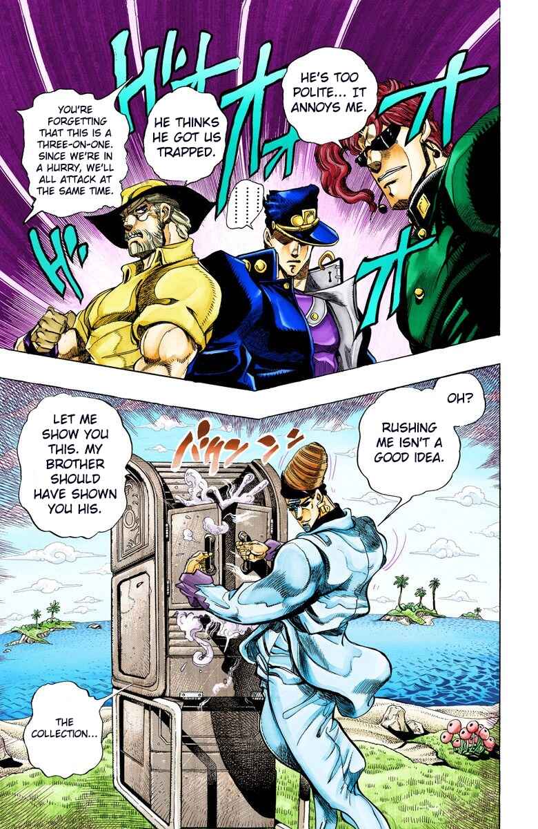 Page 8 Chapter 116 JoJos Bizarre Adventure, Part 3: Stardust Crusaders (Official Colored)