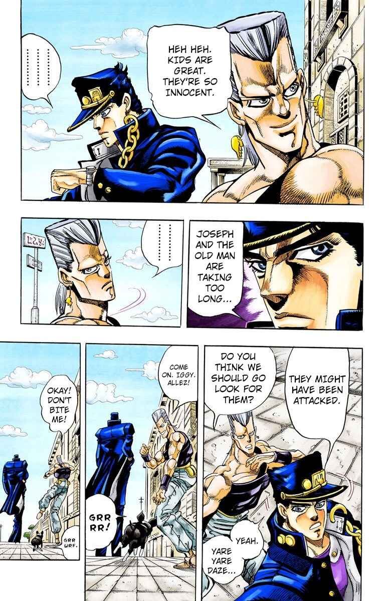Page 13 Chapter 91 JoJos Bizarre Adventure, Part 3: Stardust Crusaders (Official Colored)