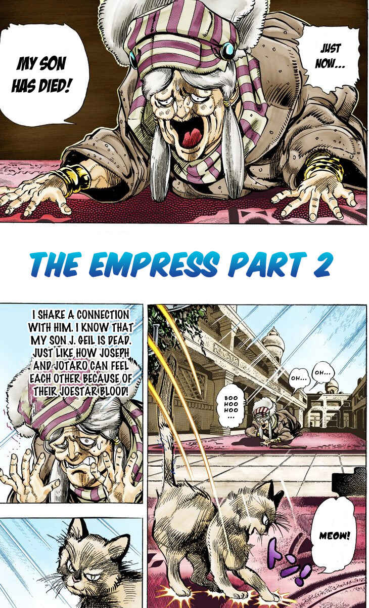 Page 1 Chapter 34 JoJos Bizarre Adventure, Part 3: Stardust Crusaders (Official Colored)
