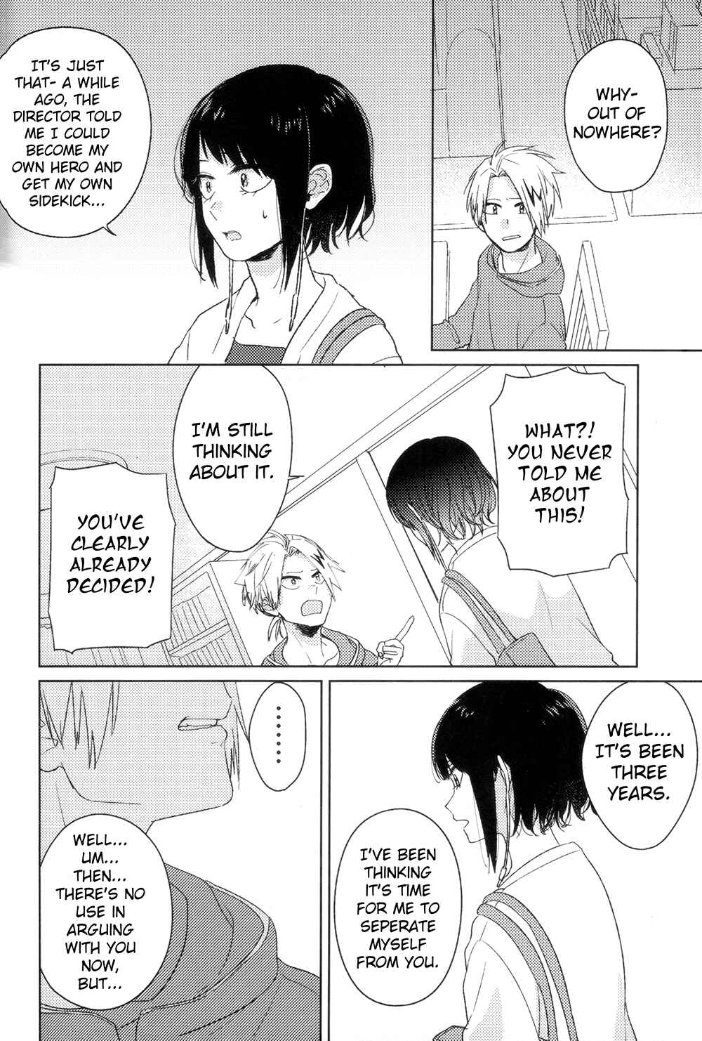 Page 14 Chapter Unknown_290d Boku no Hero Academia - Unraveling at Midnight (Doujinshi)