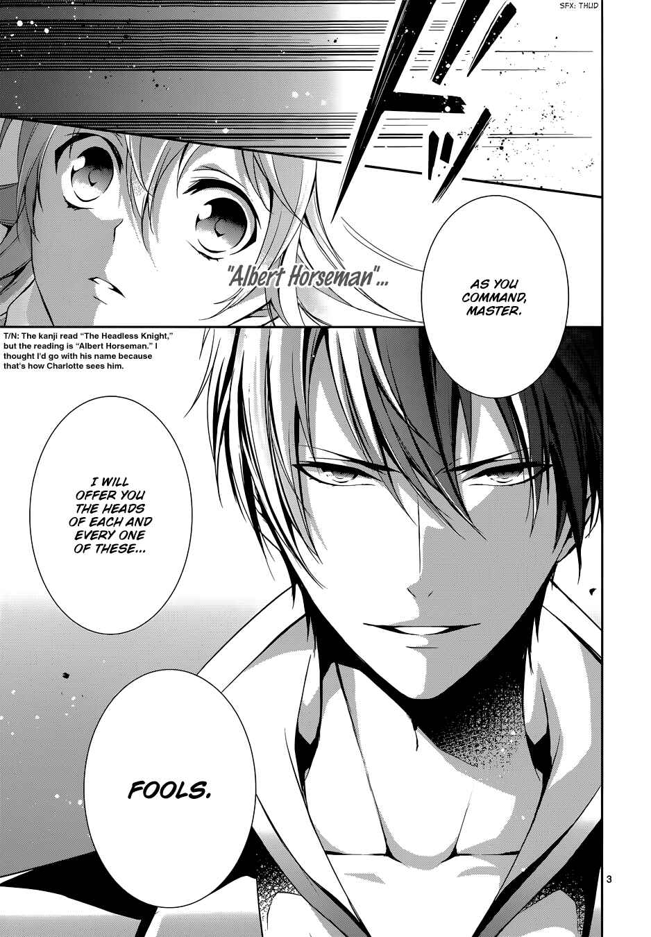 Page 4 Chapter 4 Obito no Hime to Kubinashi Kishi