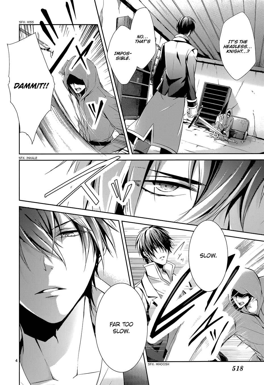 Page 5 Chapter 4 Obito no Hime to Kubinashi Kishi