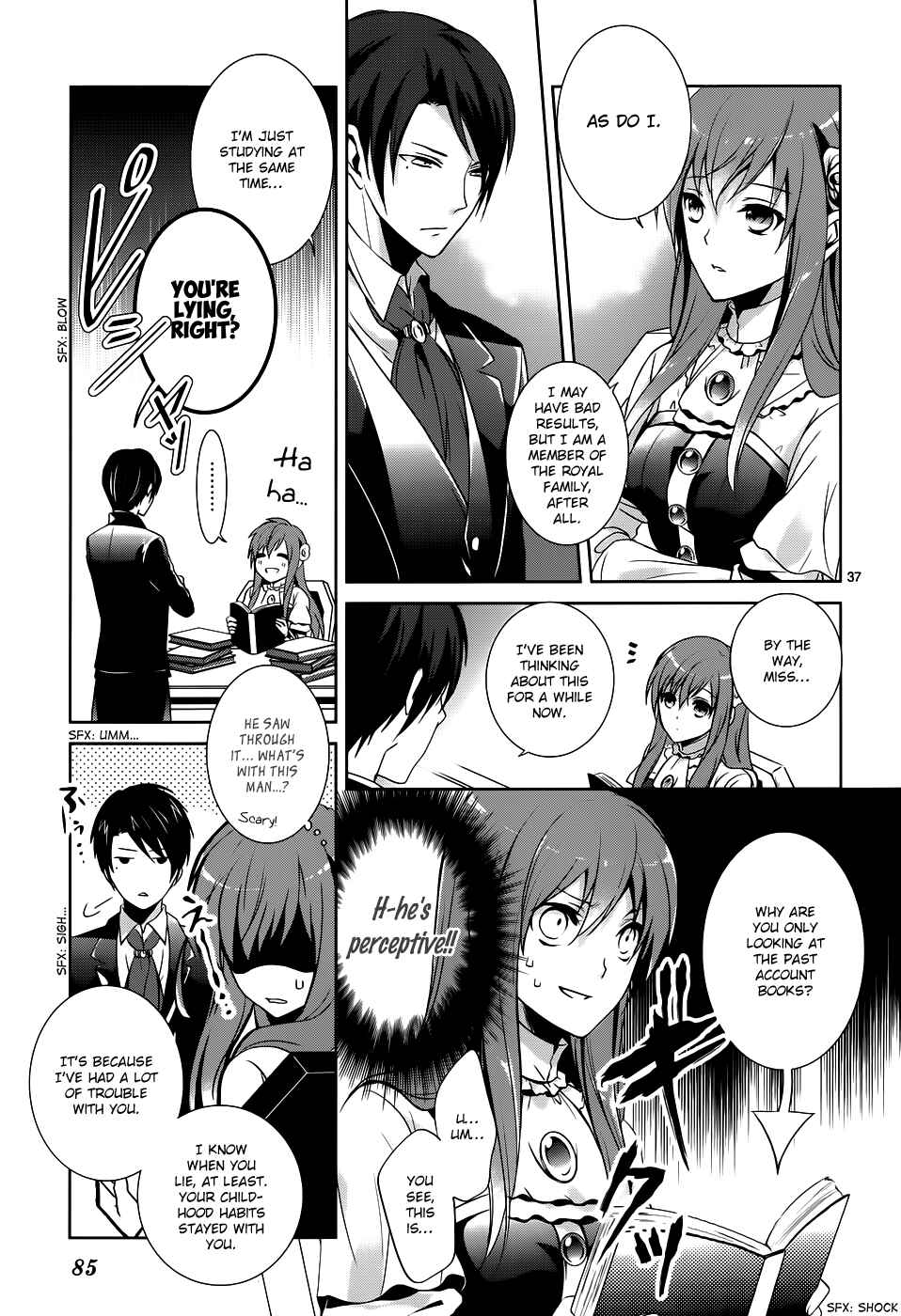 Page 38 Chapter 2 Obito no Hime to Kubinashi Kishi