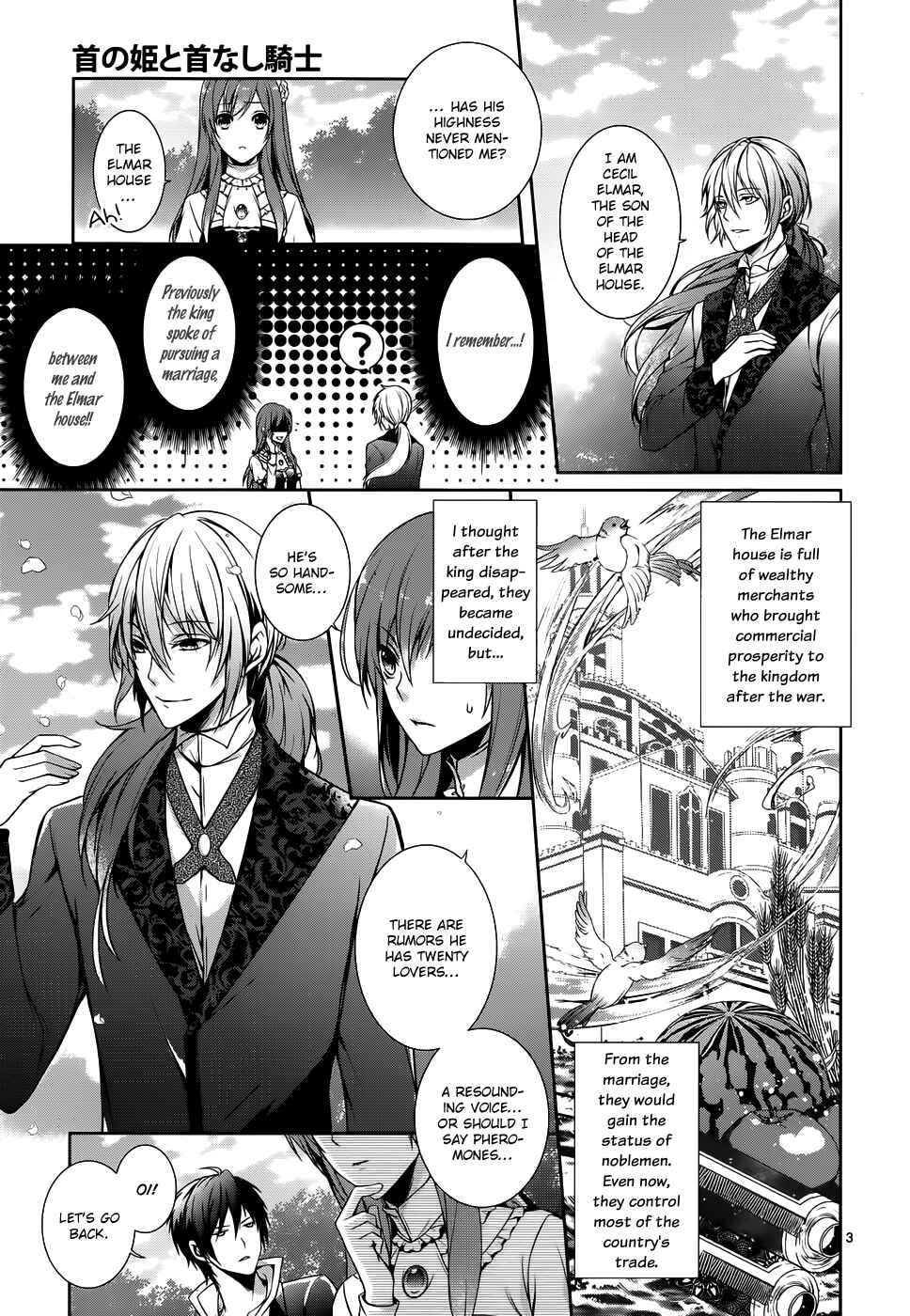 Page 4 Chapter 2 Obito no Hime to Kubinashi Kishi
