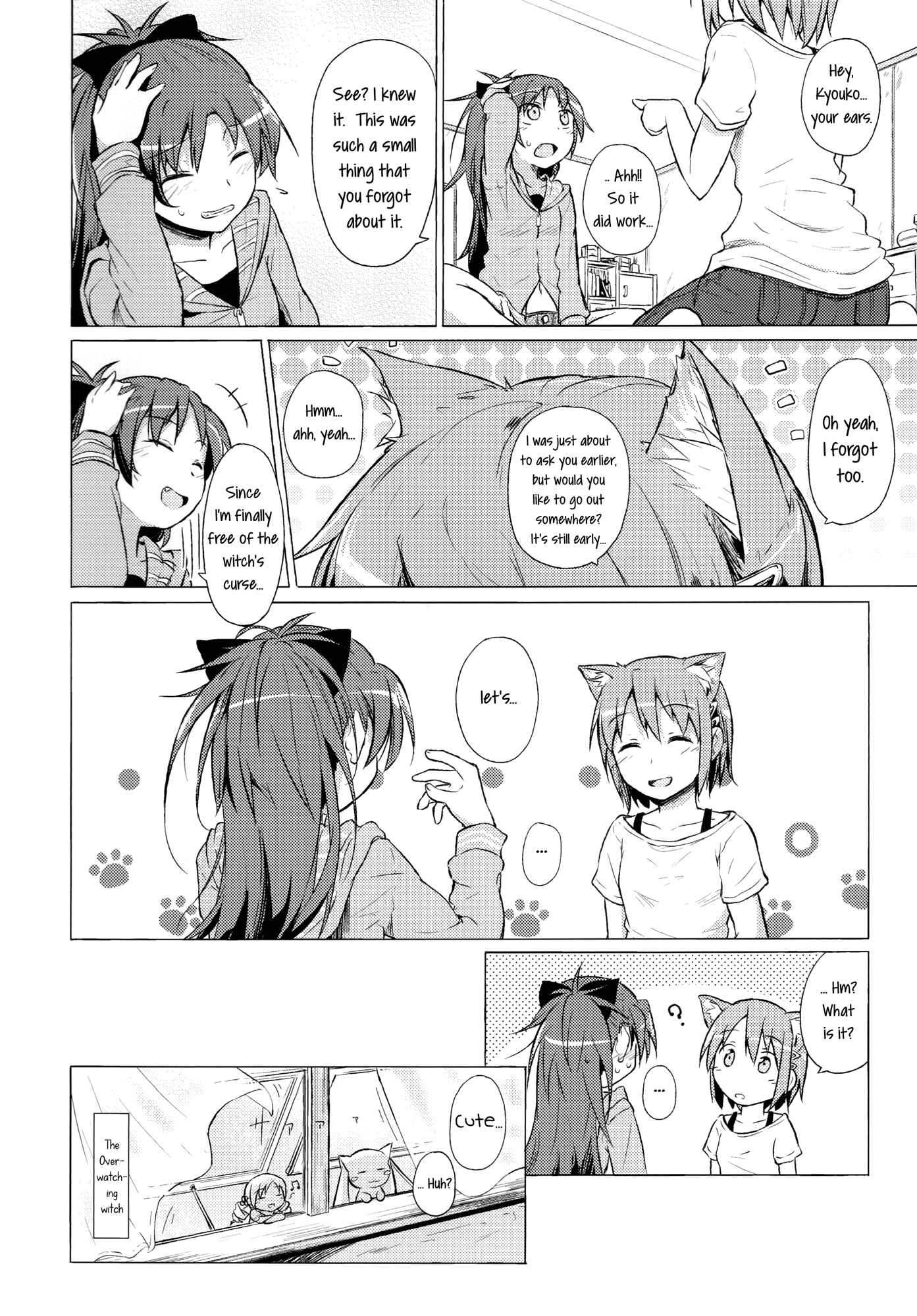 Page 36 Chapter Unknown_2d6c Mahou Shoujo Madoka★Magica - Tsure ga Neko ni Narimashite. (Doujinshi)