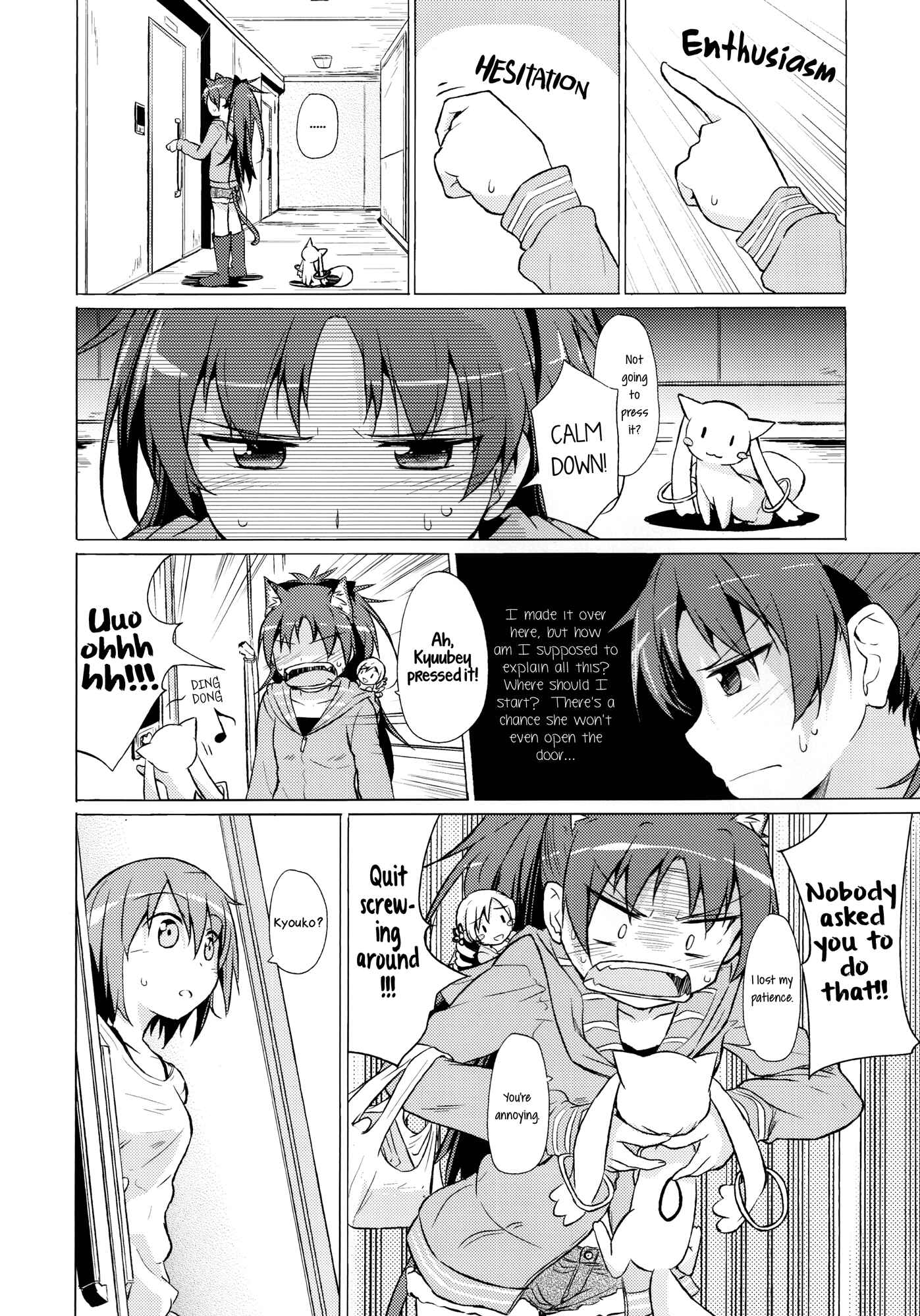 Page 9 Chapter Unknown_2d6c Mahou Shoujo Madoka★Magica - Tsure ga Neko ni Narimashite. (Doujinshi)