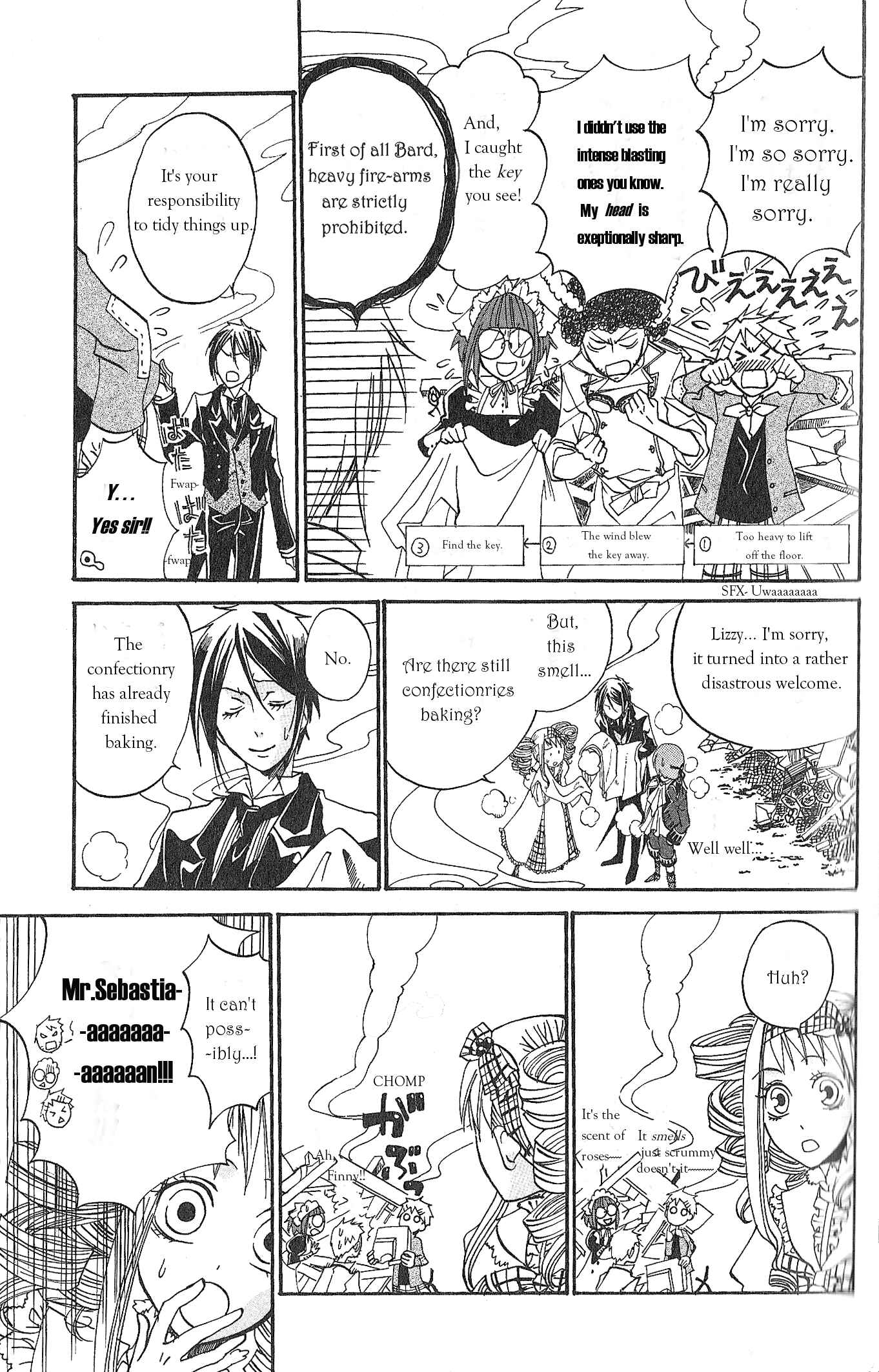 Page 11 Chapter 8 Black Butler Anthology Comic