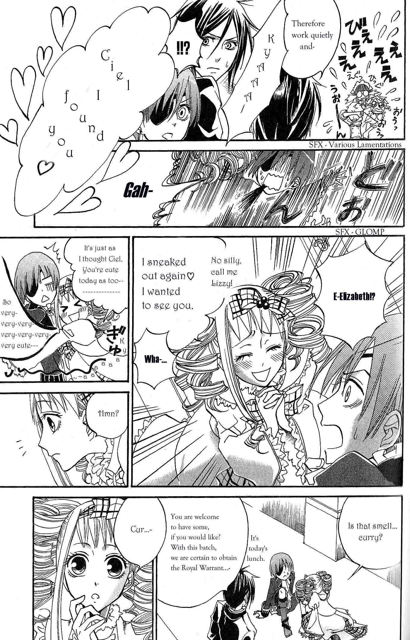 Page 3 Chapter 8 Black Butler Anthology Comic