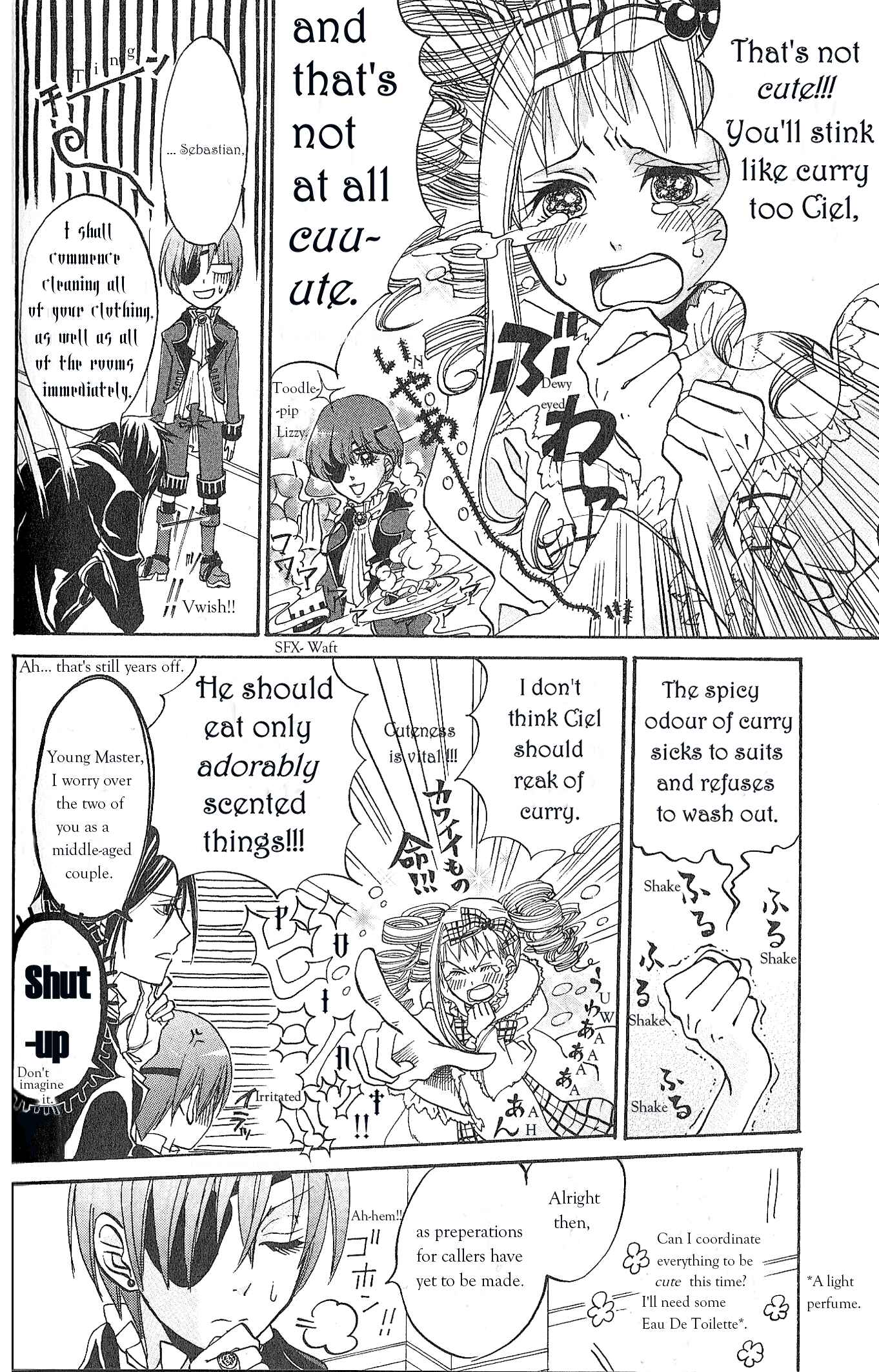 Page 4 Chapter 8 Black Butler Anthology Comic