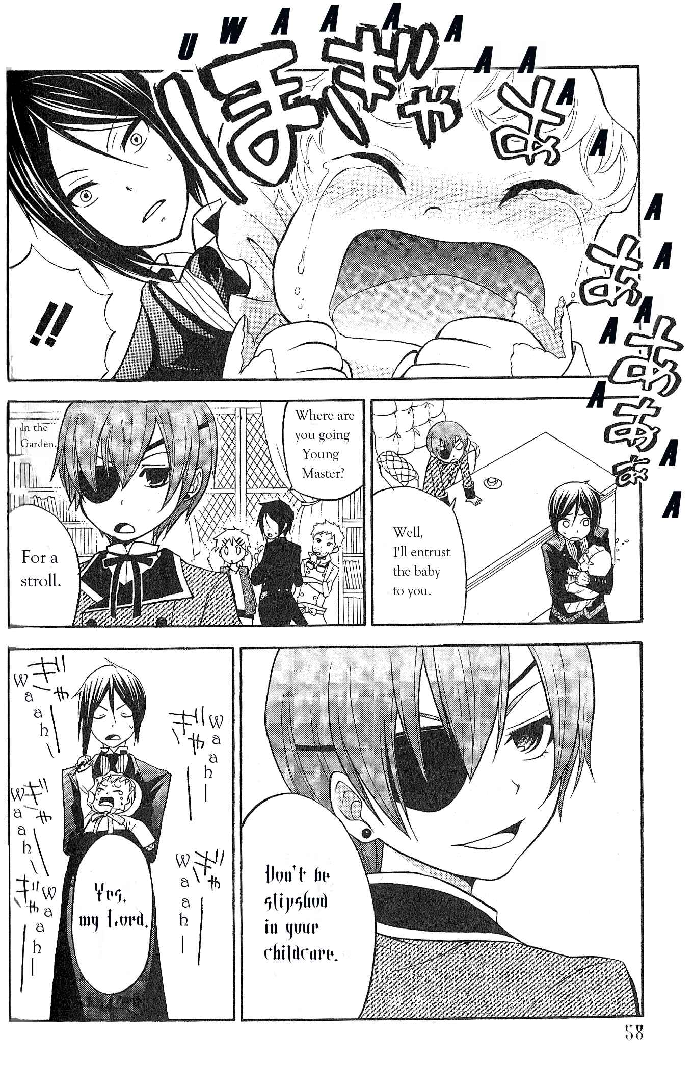 Page 4 Chapter 5 Black Butler Anthology Comic