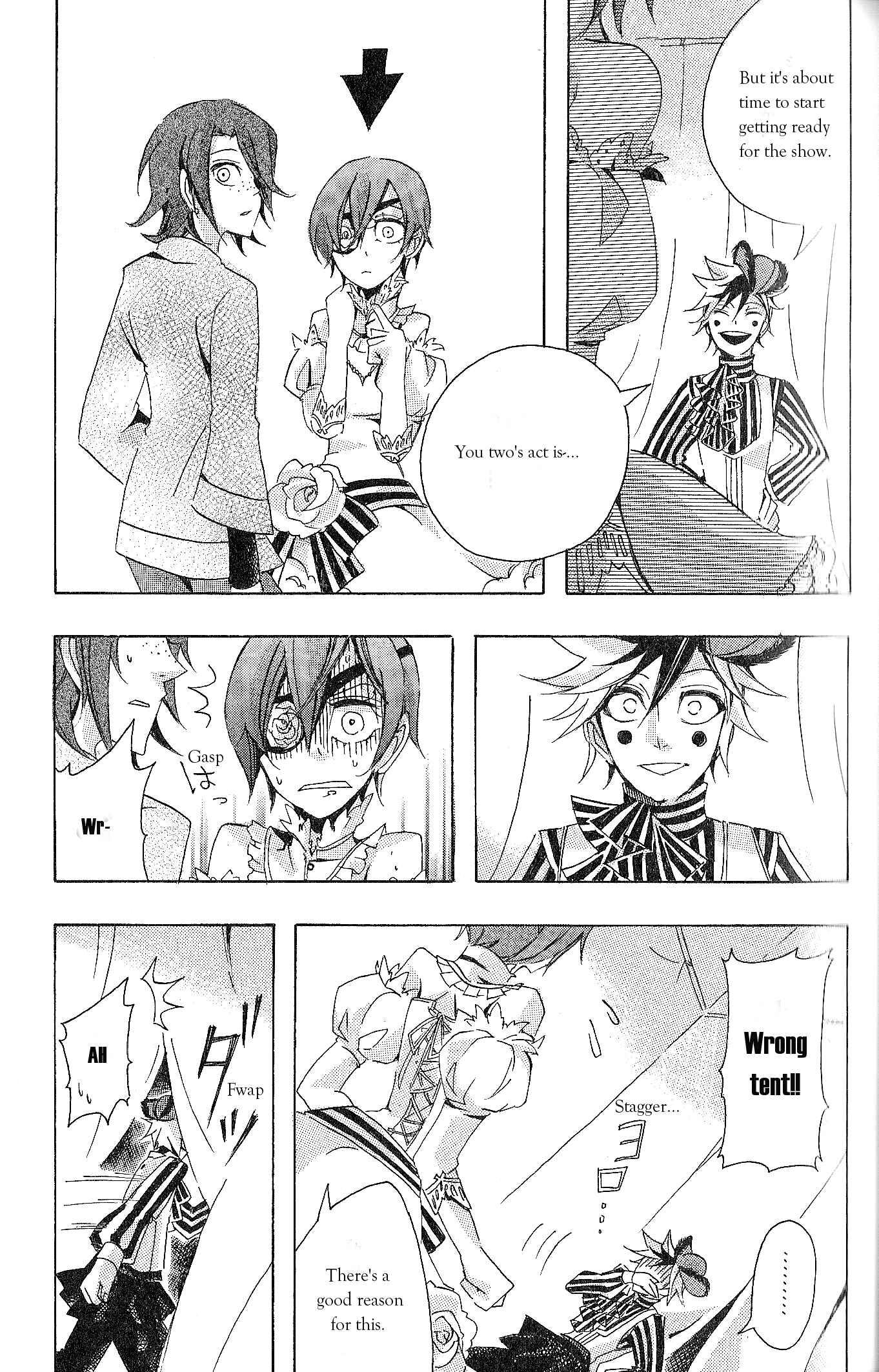 Page 7 Chapter 10 Black Butler Anthology Comic
