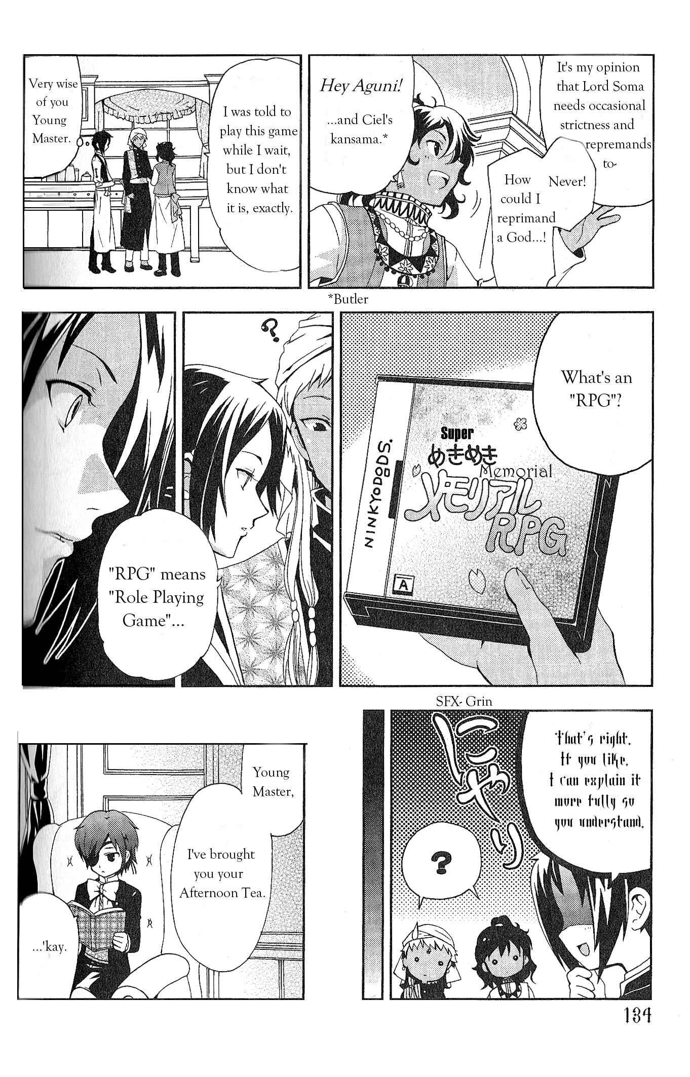 Page 4 Chapter 12 Black Butler Anthology Comic