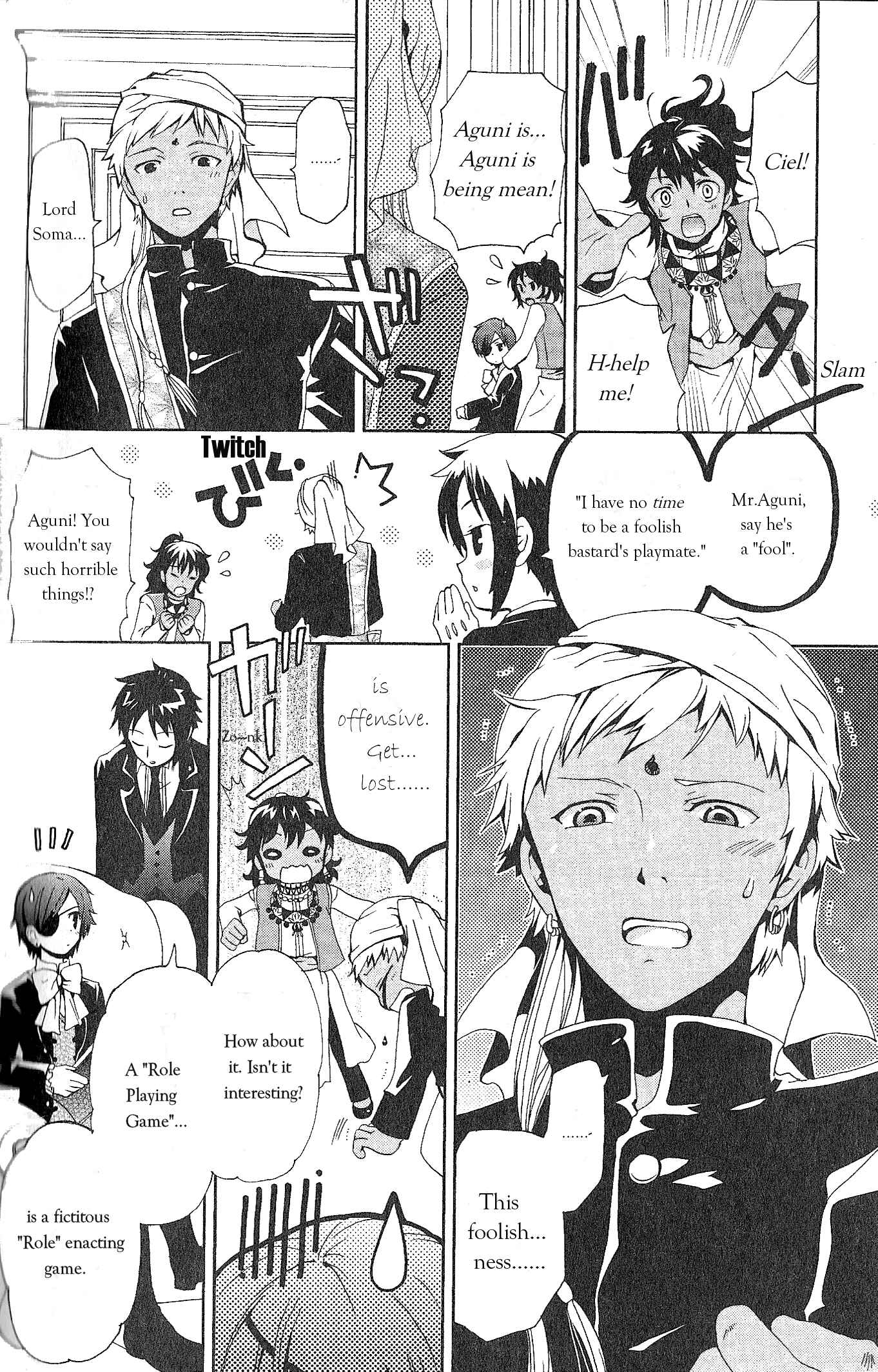Page 6 Chapter 12 Black Butler Anthology Comic