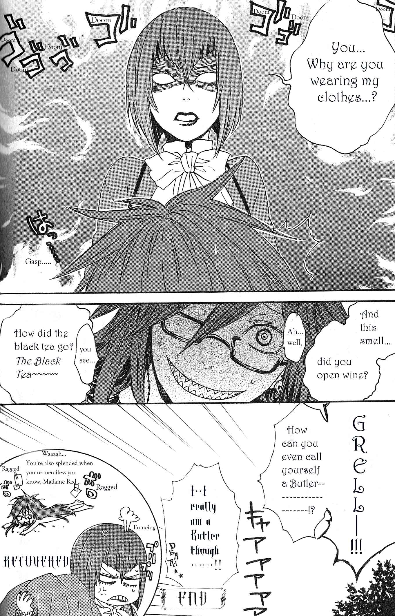 Page 12 Chapter 6 Black Butler Anthology Comic