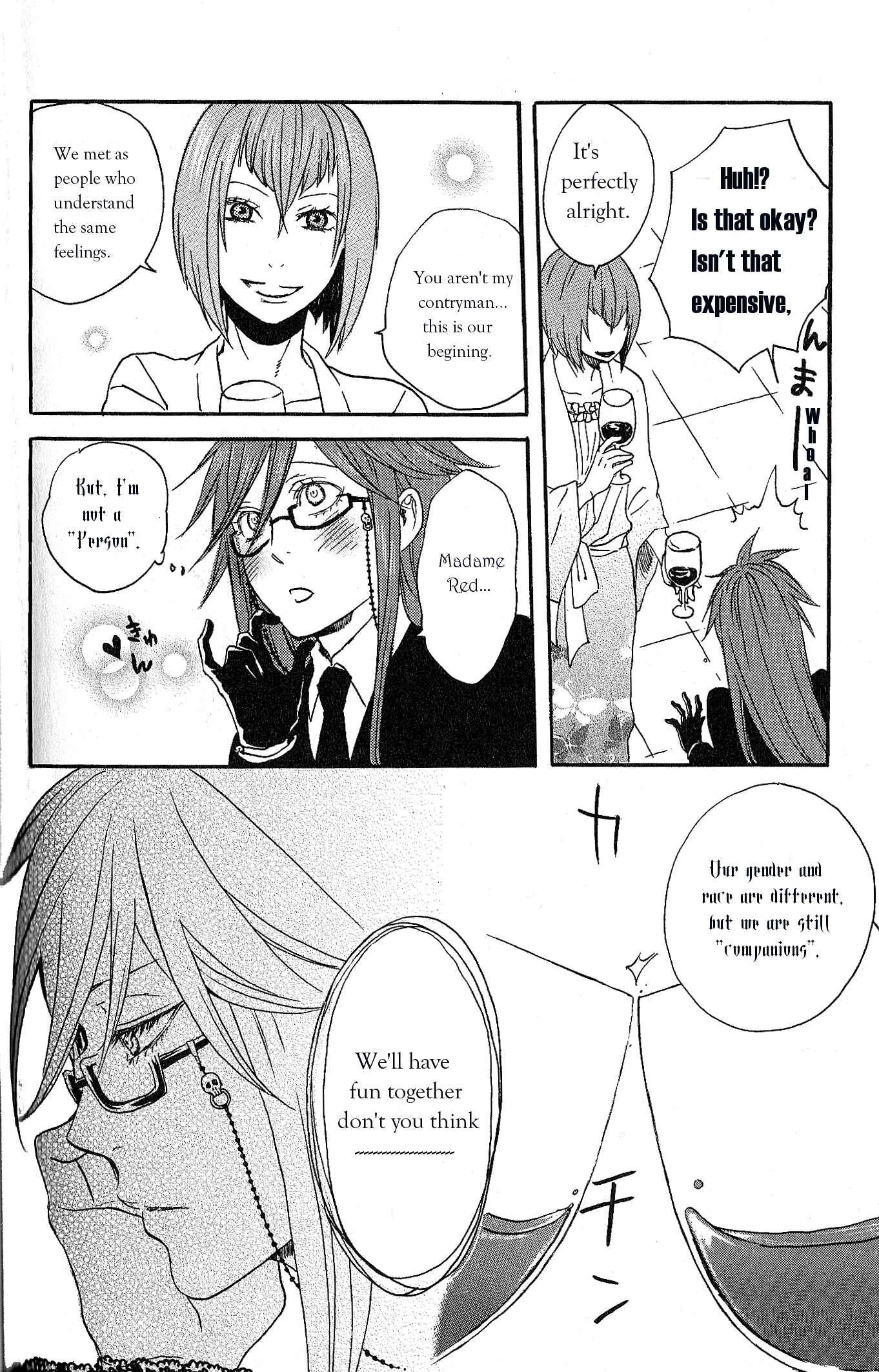 Page 8 Chapter 6 Black Butler Anthology Comic