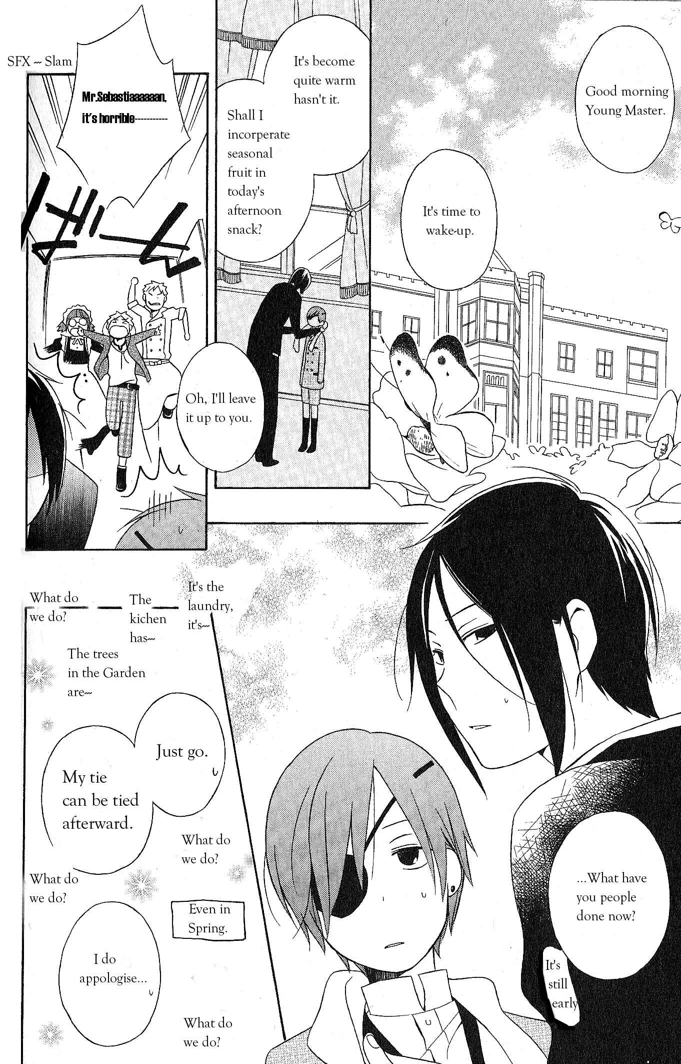 Page 2 Chapter 3 Black Butler Anthology Comic