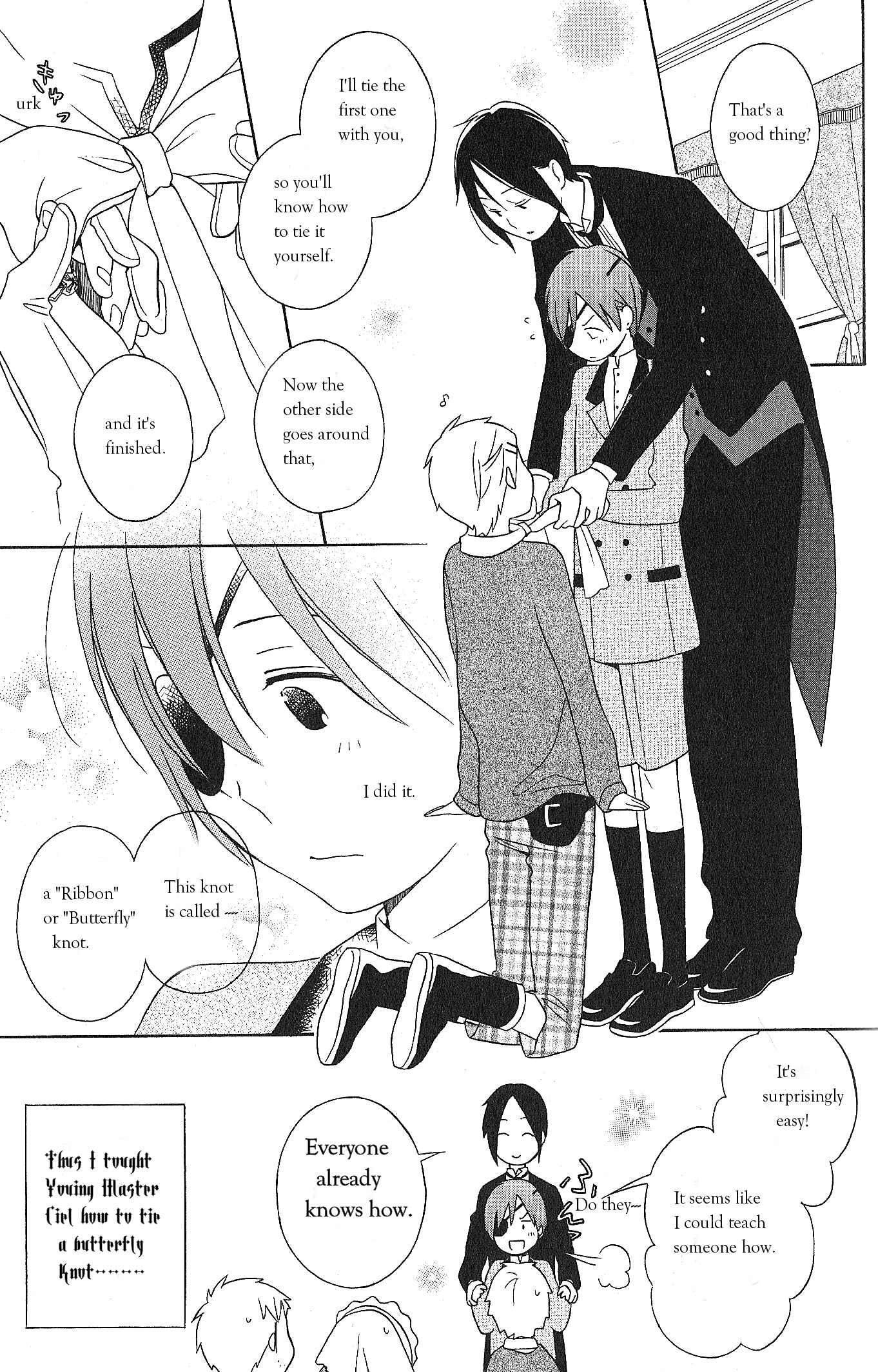 Page 5 Chapter 3 Black Butler Anthology Comic