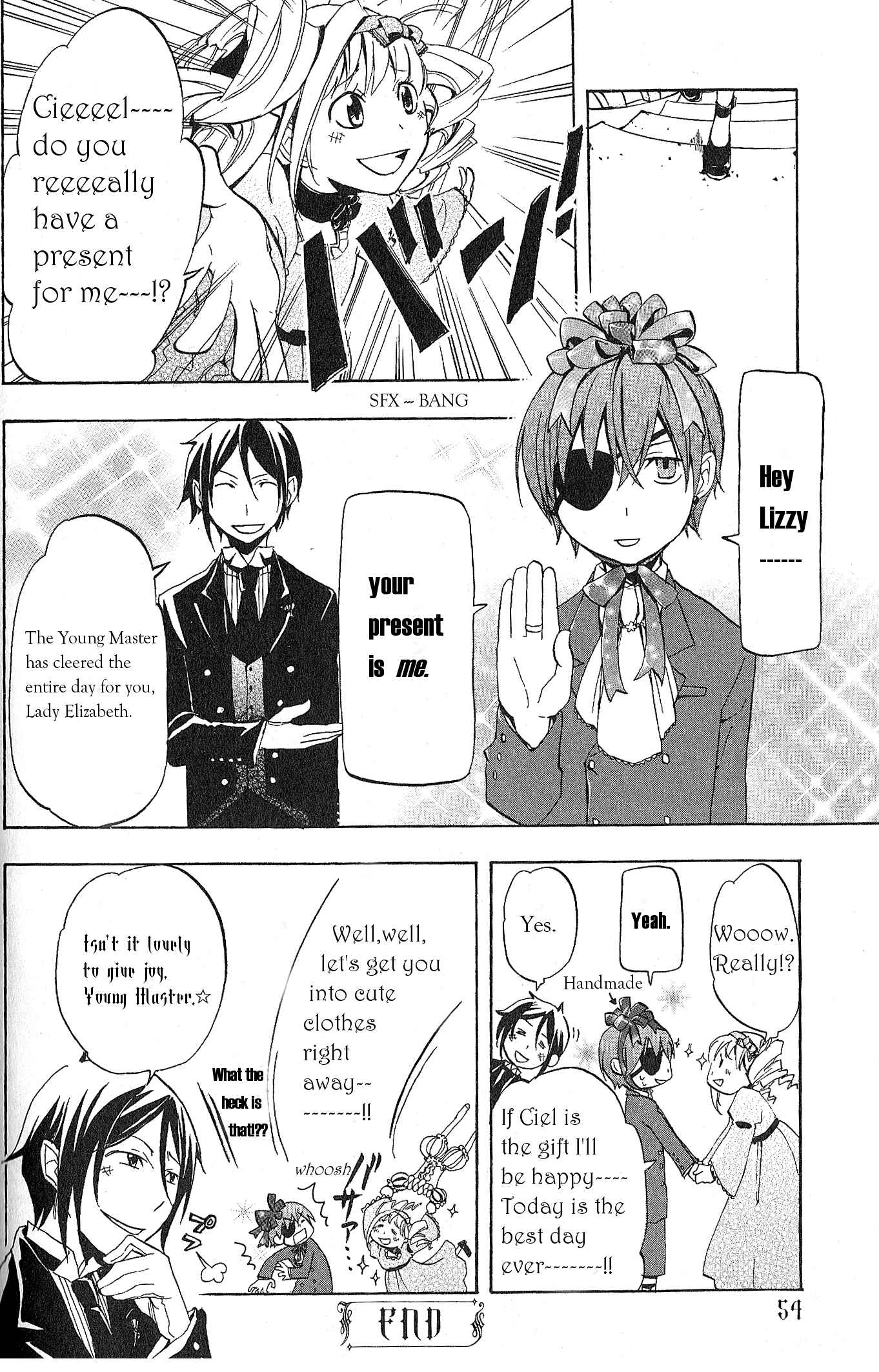 Page 12 Chapter 4 Black Butler Anthology Comic