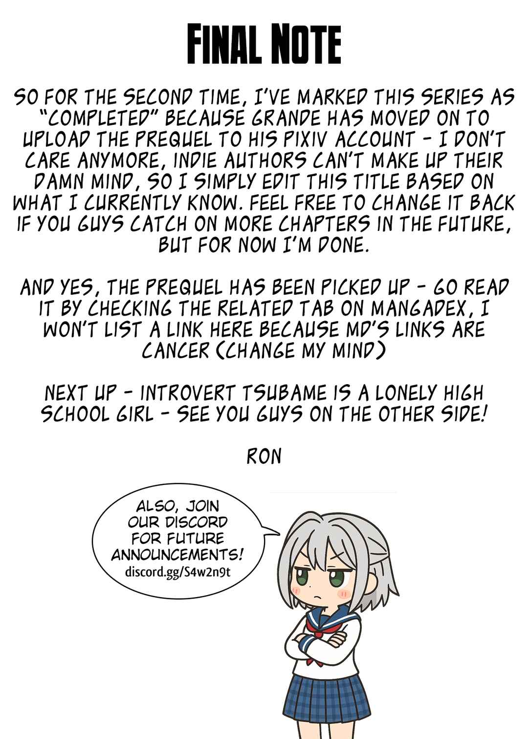 Page 3 Chapter 30 Introvert Tsubame Wants to Change