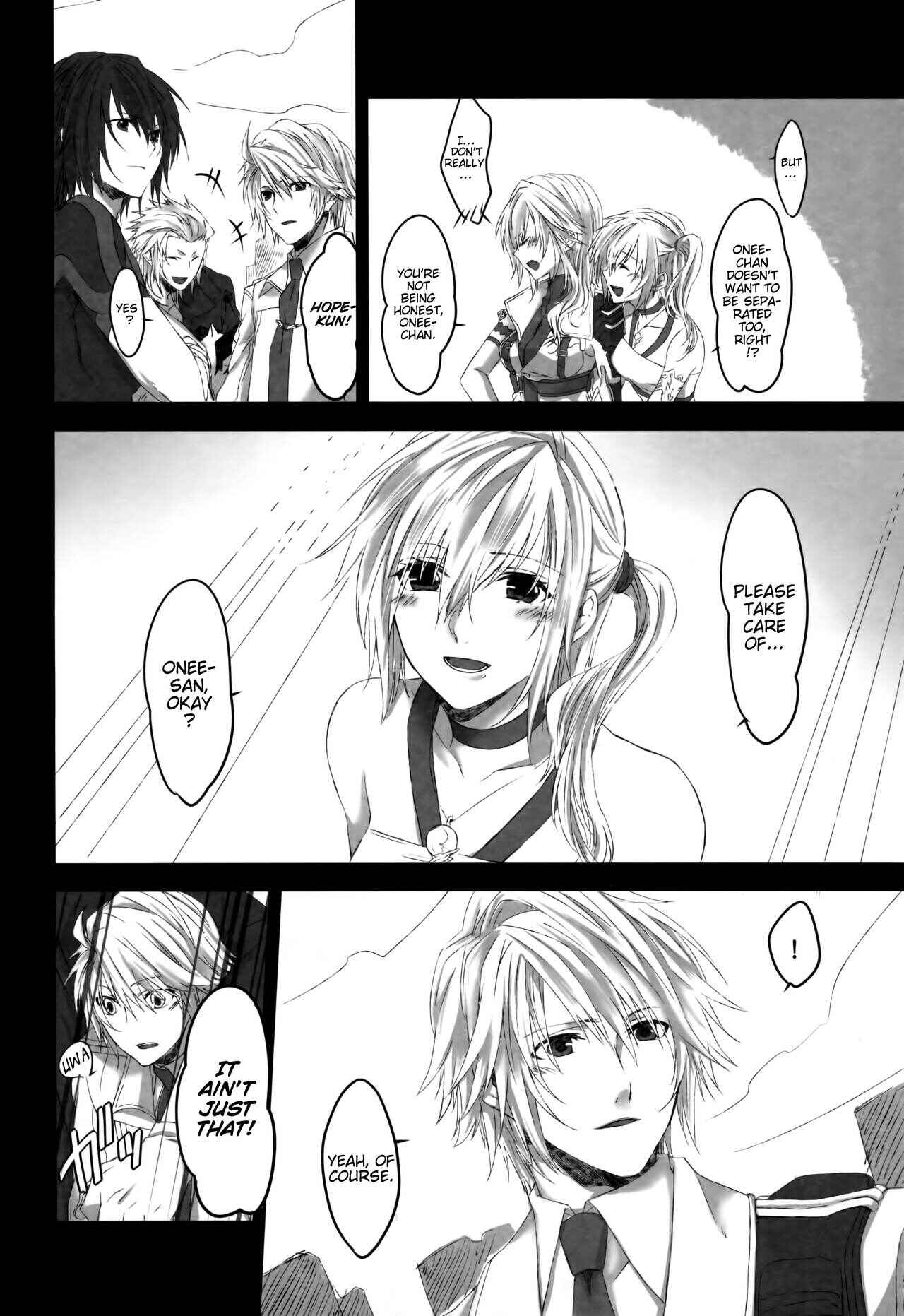 Page 4 Chapter Unknown_e9ac Final Fantasy XIII-2 - Because of You (Doujinshi)