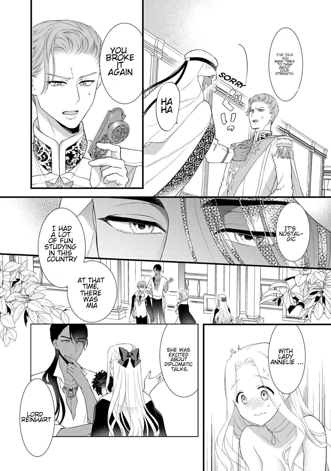 Page 10 Chapter 8.1 Tsunderu Moto-Akuyaku Reijo wa Do-S Ouji-sama kara Nigedashitai