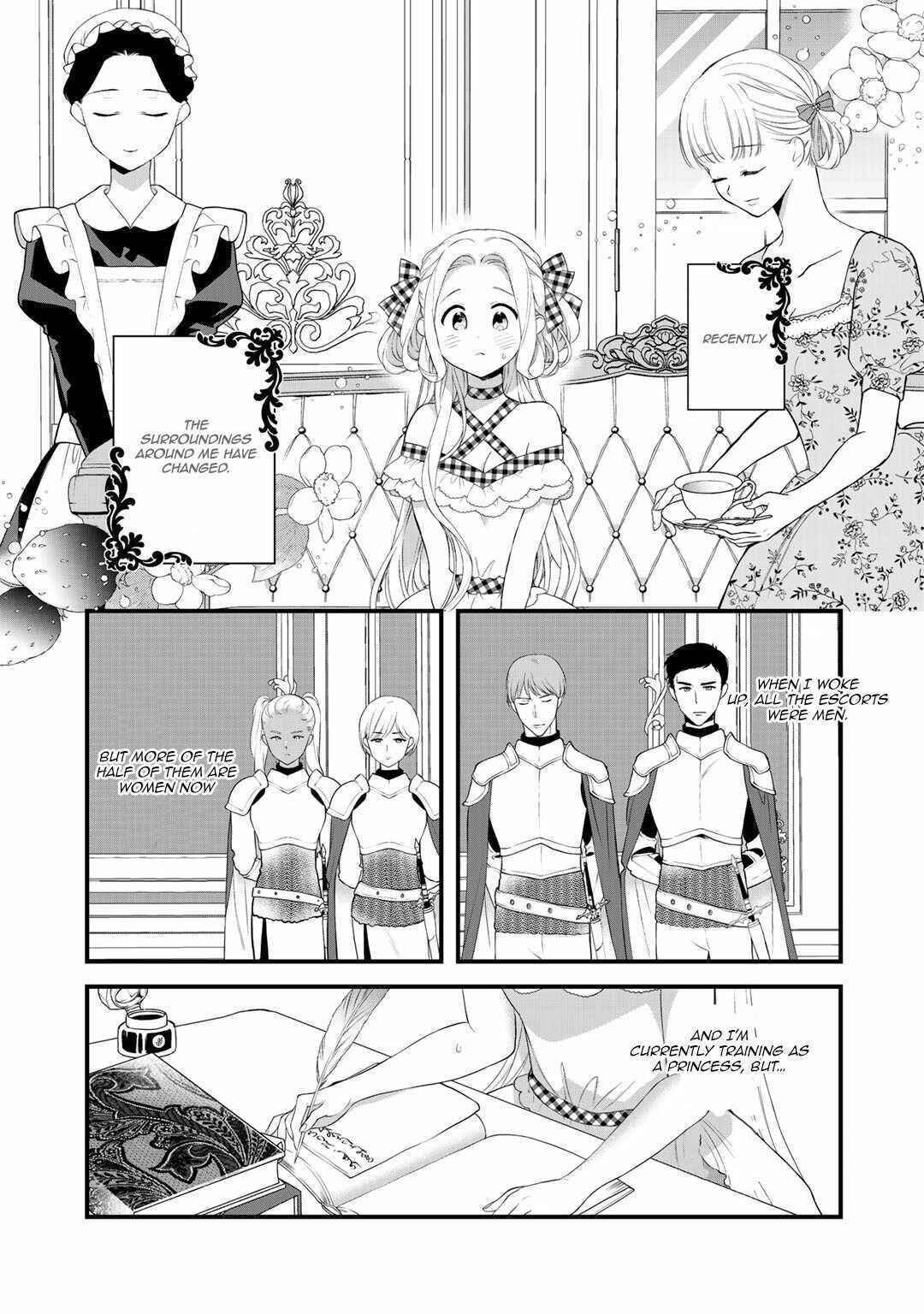 Page 3 Chapter 9 Tsunderu Moto-Akuyaku Reijo wa Do-S Ouji-sama kara Nigedashitai