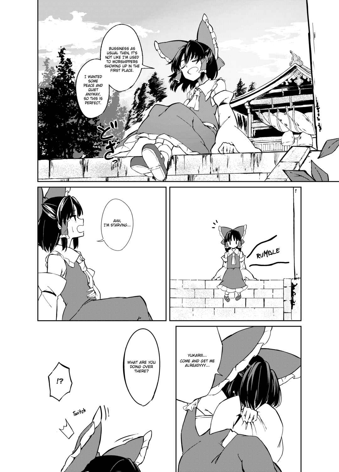 Page 10 Chapter Unknown_702e Touhou - Three Days Ago (Doujinshi)