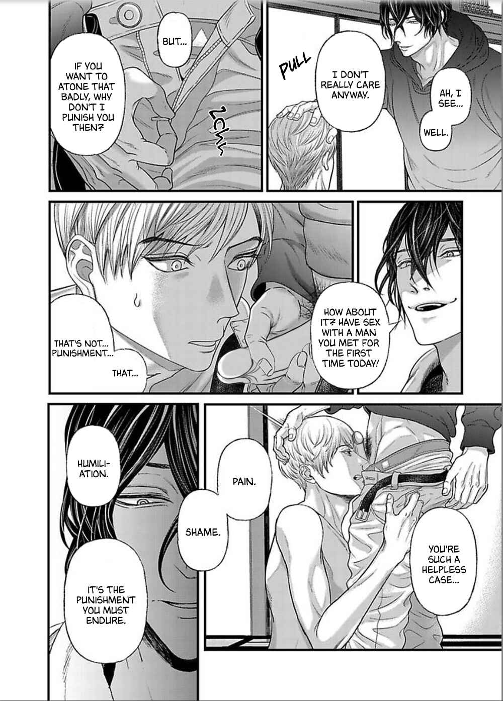 Page 27 Chapter 1 Korashime Heya, Ritsu Chi Iririo Kinzu.