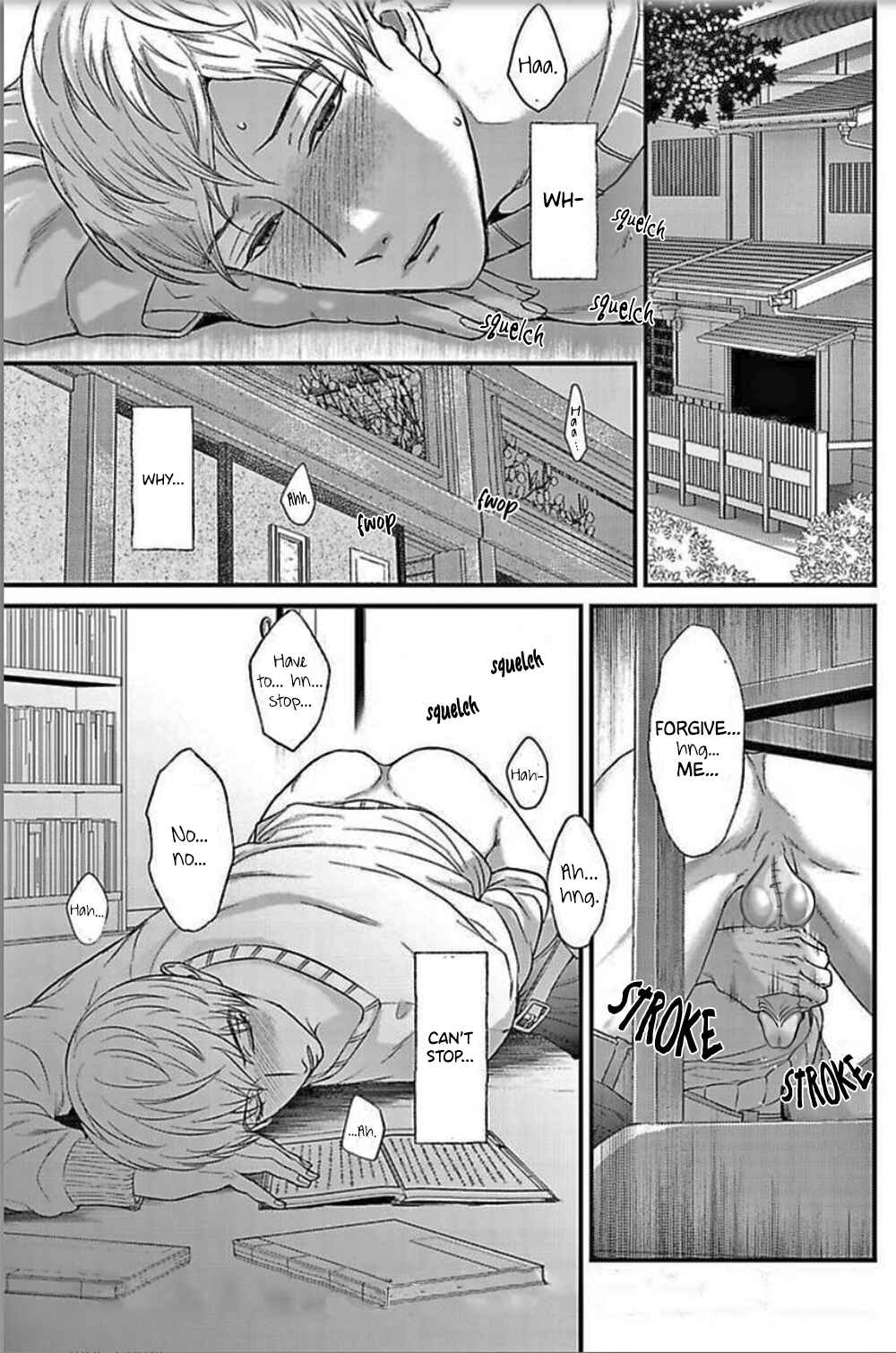 Page 4 Chapter 1 Korashime Heya, Ritsu Chi Iririo Kinzu.