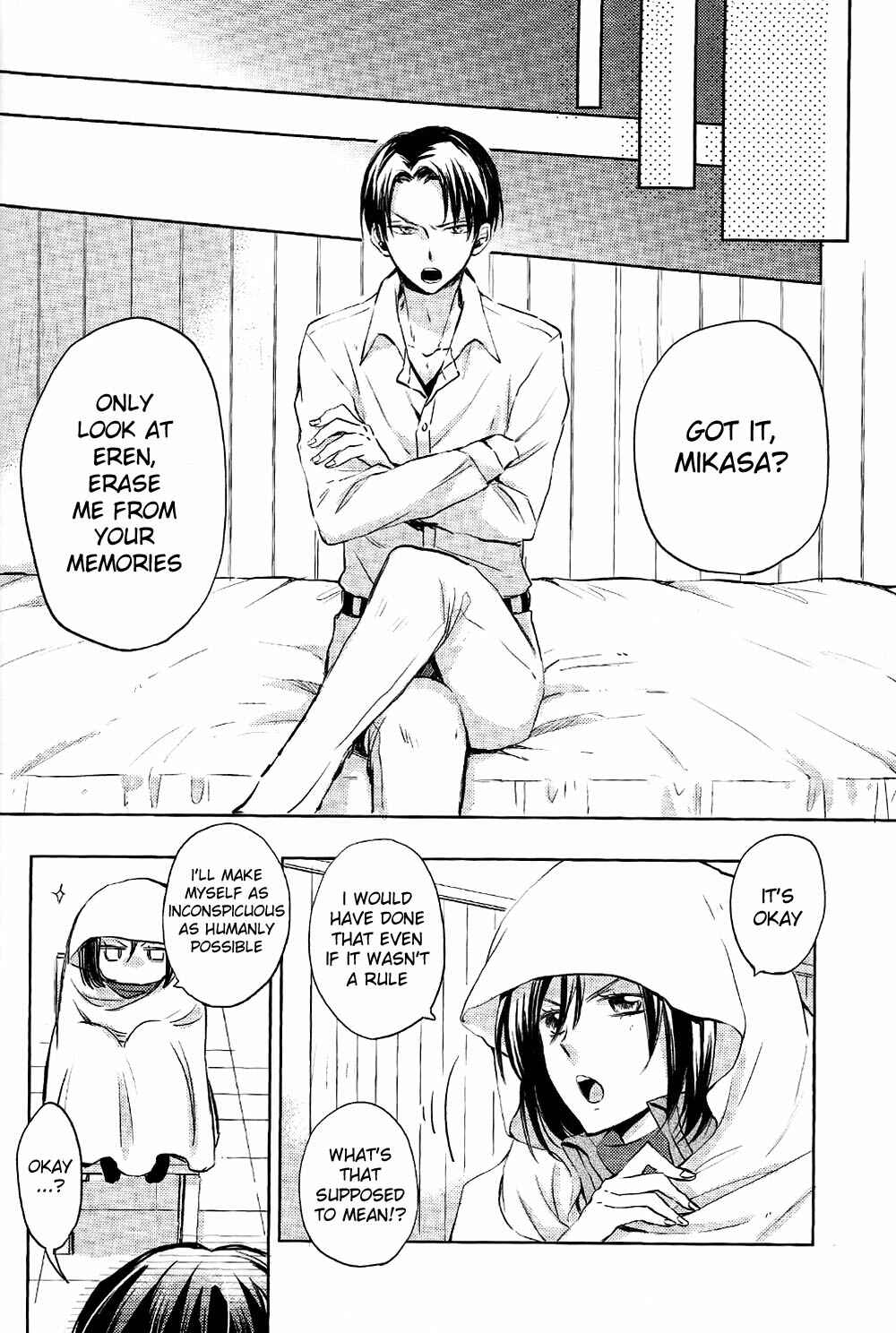 Page 14 Chapter Unknown_2466 Shingeki no Kyojin - Ryoute ni Saikyou (Doujinshi)