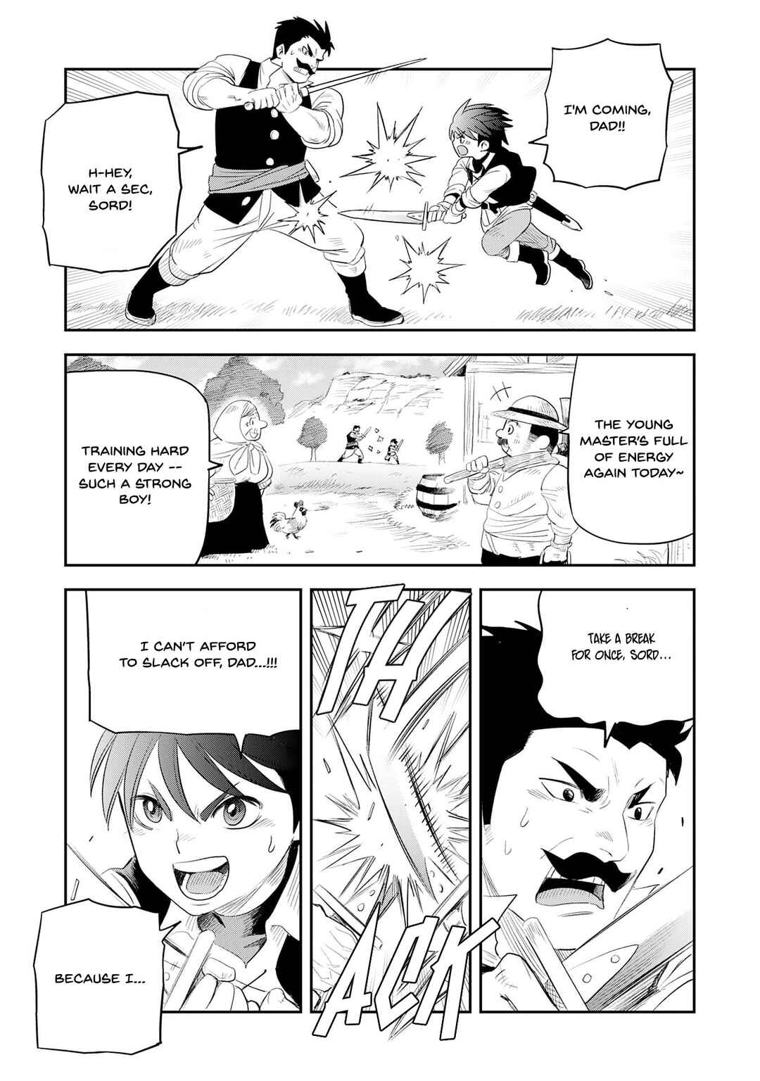 Page 6 Chapter 1.1 Mahou ga Tsukaenai Mob Character ni Tenseishita kedo, Ore dake Tsukaeru Saikyou Kengi de Nariagaru ~Oshi no Akuyaku Reijou no Ani to Natta Otoko wa Hametsu Flag wo Tatakikiri, Game Sekai de Musousuru~