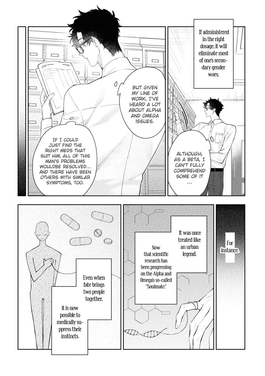 Page 13 Chapter 1 Ai da, Koi dano Shouhosen