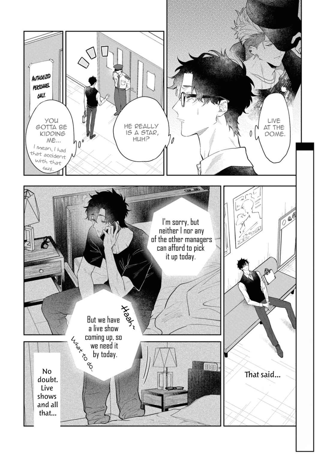 Page 3 Chapter 2 Ai da, Koi dano Shouhosen