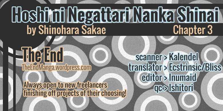 Page 1 Chapter 3 Hoshi ni Negattari Nanka Shinai