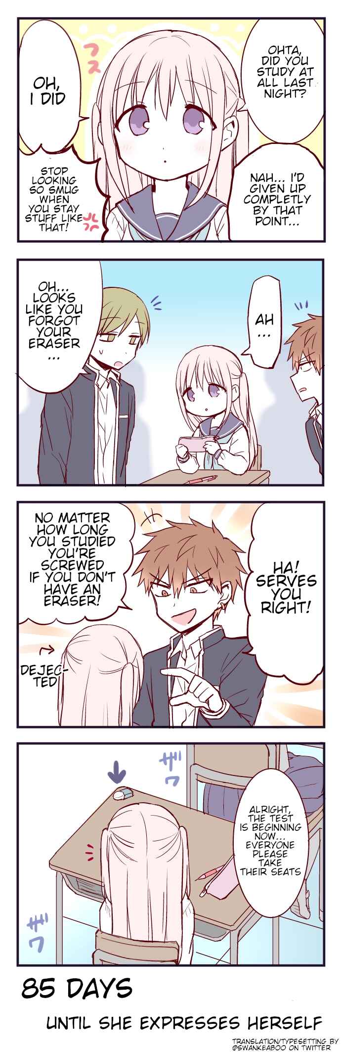 Page 1 Chapter 15 100-nichigo ni Kao ni Deru Kashiwada-san