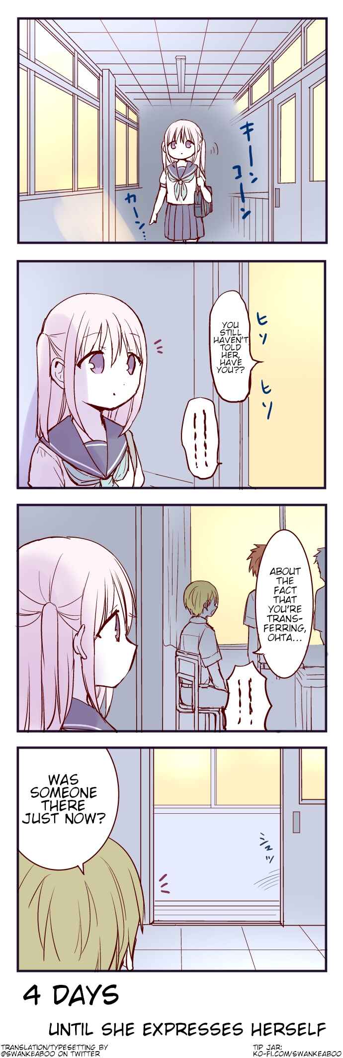 Page 1 Chapter 96 100-nichigo ni Kao ni Deru Kashiwada-san