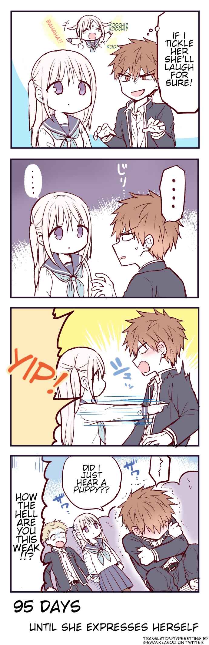 Page 1 Chapter 5 100-nichigo ni Kao ni Deru Kashiwada-san