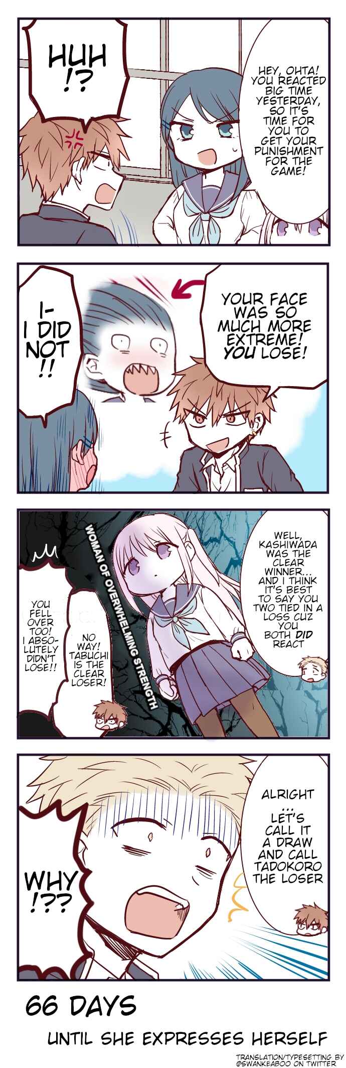 Page 1 Chapter 34 100-nichigo ni Kao ni Deru Kashiwada-san