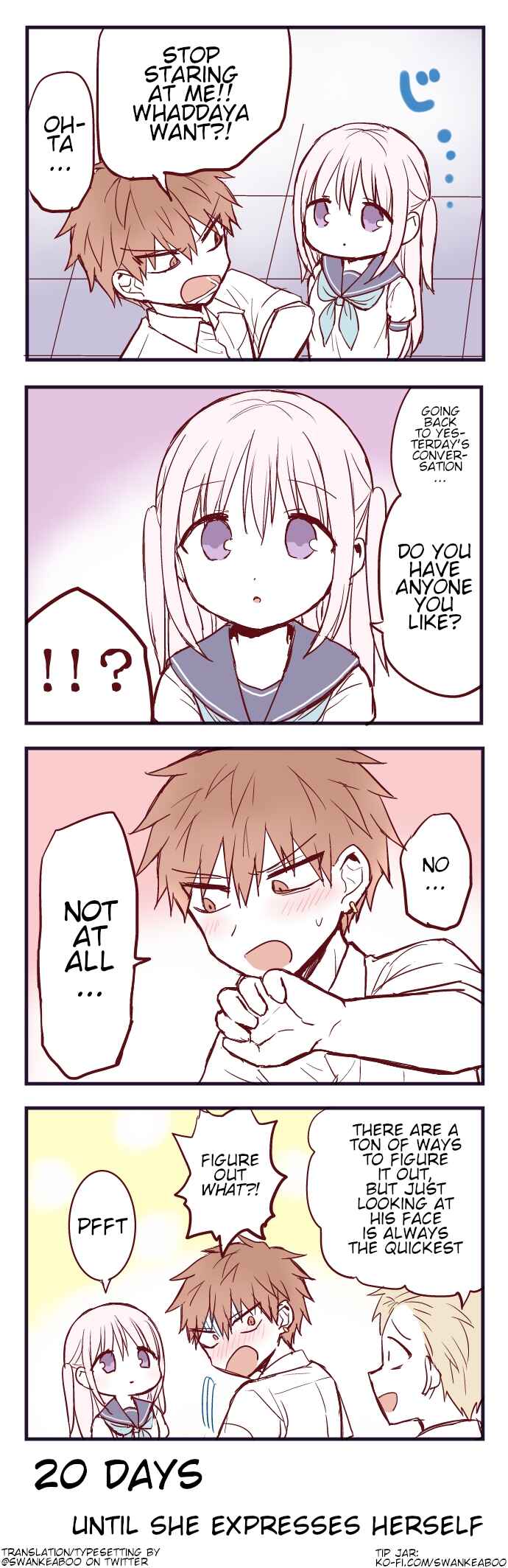 Page 1 Chapter 80 100-nichigo ni Kao ni Deru Kashiwada-san