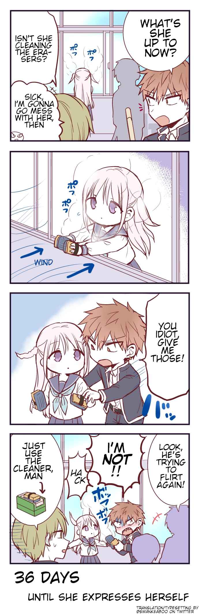 Page 1 Chapter 64 100-nichigo ni Kao ni Deru Kashiwada-san